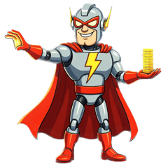 Slash the Evaluator, the mascot
